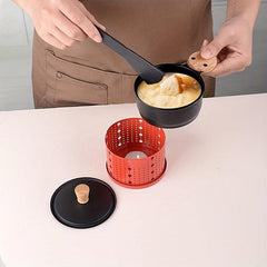 Non Stick Cheese Grill and Fondue Set for Indoor and Outdoor Use