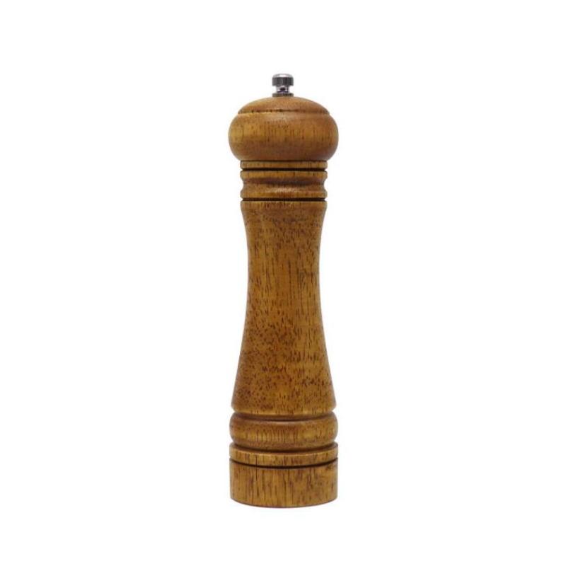 Wooden Spice Grinder Manual Pepper Mill Sea Salt Ginder