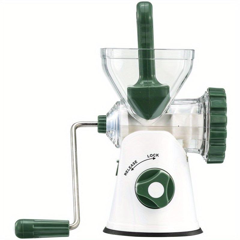 Stainless Steel Manual Meat Grinder - Easy Meat Grinding for Home Cooking