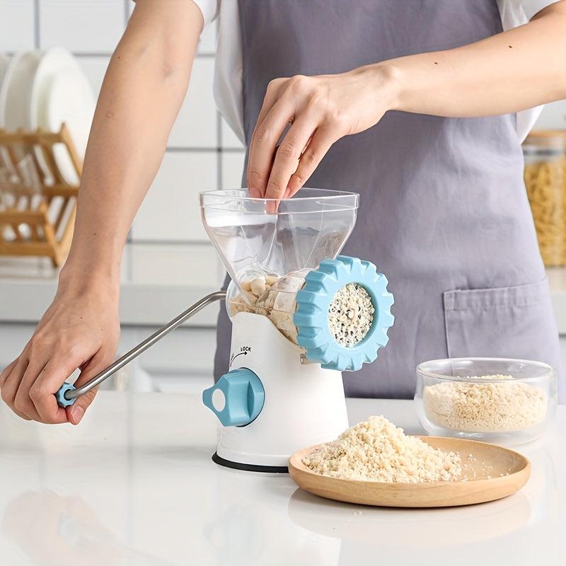 Stainless Steel Manual Meat Grinder - Easy Meat Grinding for Home Cooking
