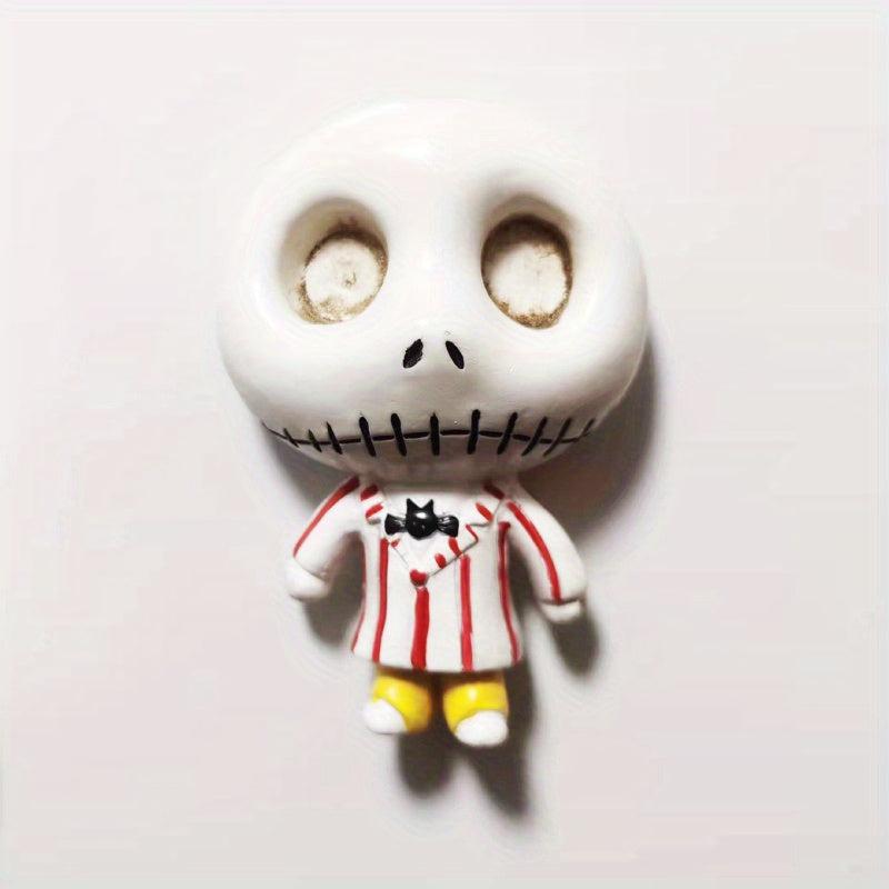 Halloween Fridge Magnets Skull Office Kitchen Decor