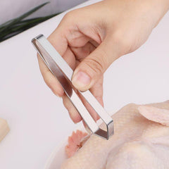 Stainless Steel Poultry Plucking Pig Hair Tweezers