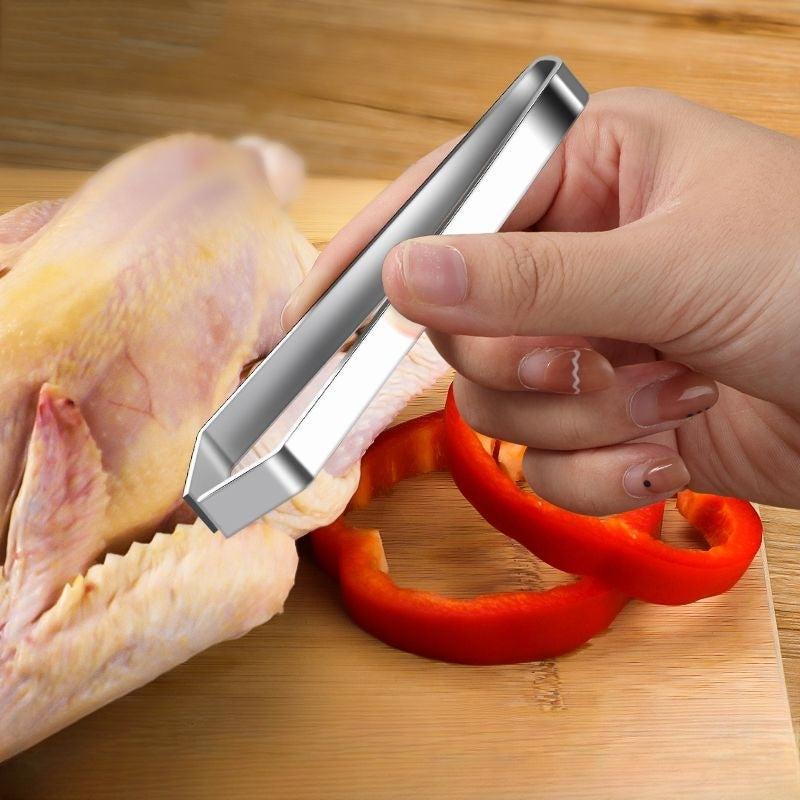 Stainless Steel Poultry Plucking Pig Hair Tweezers