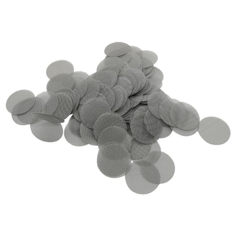 10 Pcs 20mm Smoke Pipe Screen Metal Filters Smoking Gauze Accessory