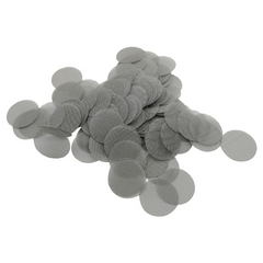 10 Pcs 20mm Smoke Pipe Screen Metal Filters Smoking Gauze Accessory