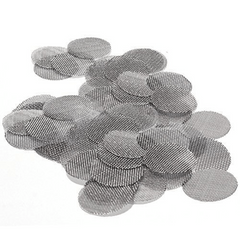 10 Pcs 20mm Smoke Pipe Screen Metal Filters Smoking Gauze Accessory