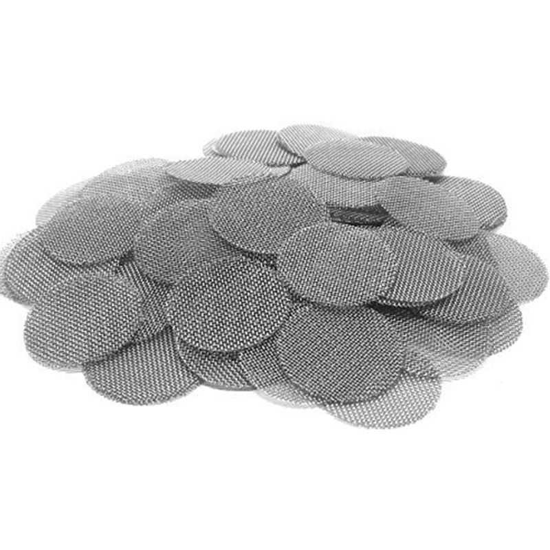 10 Pcs 20mm Smoke Pipe Screen Metal Filters Smoking Gauze Accessory