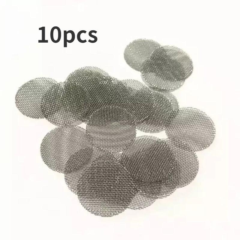 10 Pcs 20mm Smoke Pipe Screen Metal Filters Smoking Gauze Accessory