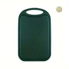 3pc Plastic Cutting Board Set Non Slip Feet Deep Juice Groove Easy Grip Handle
