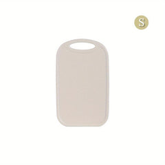3pc Plastic Cutting Board Set Non Slip Feet Deep Juice Groove Easy Grip Handle