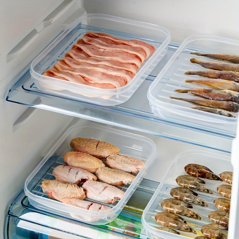 Clear Food Storage Container with Lid for Fresh Keeping