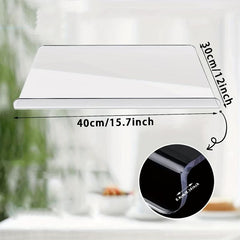 Large Acrylic Cutting Board for Kitchen, Food Supplement, Fruits