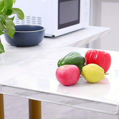 Large Acrylic Cutting Board for Kitchen, Food Supplement, Fruits