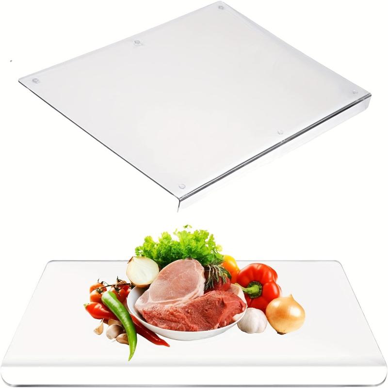 Large Acrylic Cutting Board for Kitchen, Food Supplement, Fruits