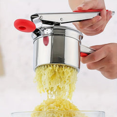 Stainless Steel Potato Ricer with Non Slip Handle