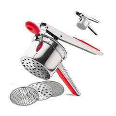 Stainless Steel Potato Ricer with Non Slip Handle