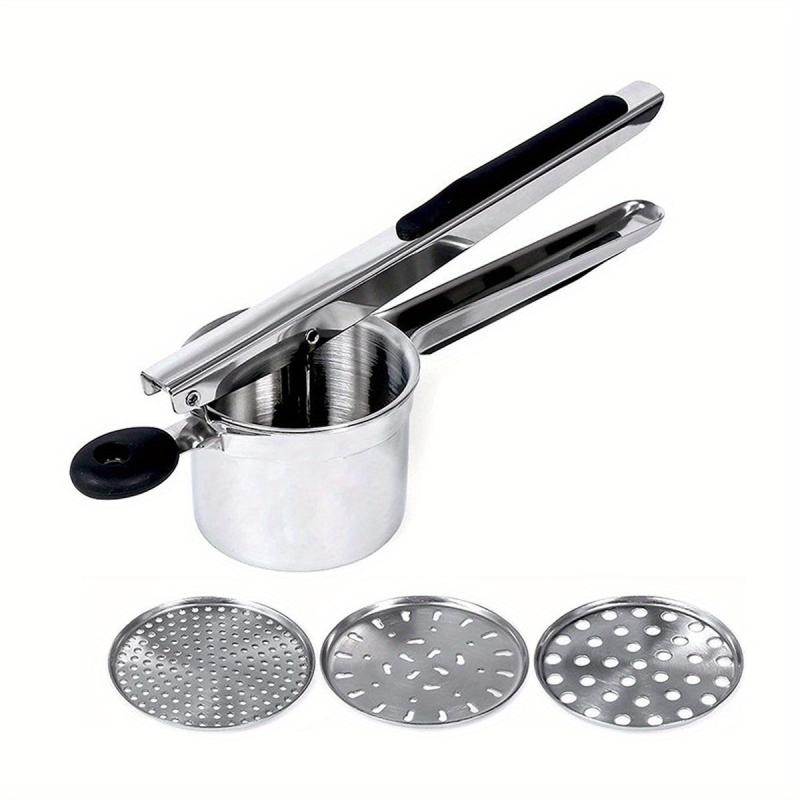 Stainless Steel Potato Ricer with Non Slip Handle