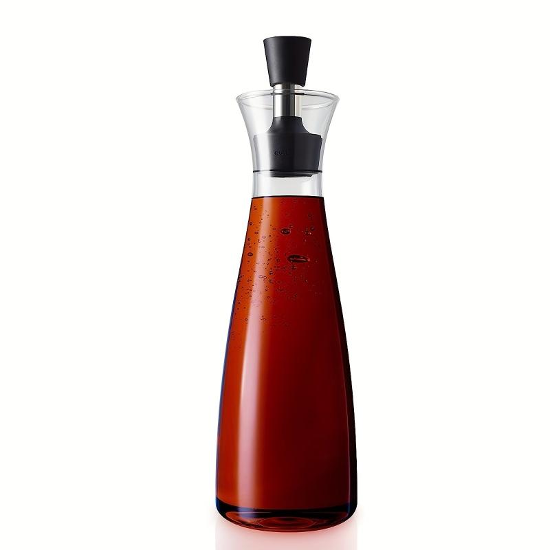 Dark Glass Olive Dispenser Bottle