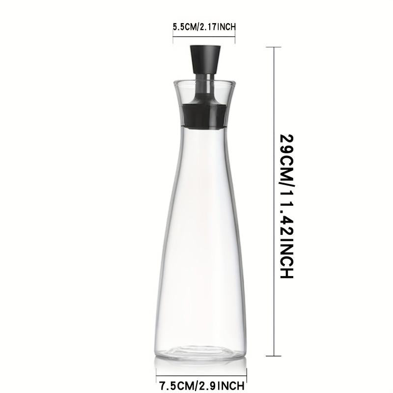 Dark Glass Olive Dispenser Bottle