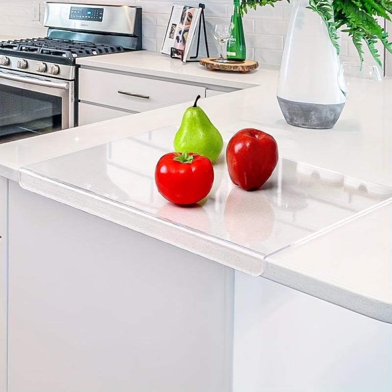 Acrylic Cutting Boards For Kitchen Counter Anti Slip Transparent Cutting Board