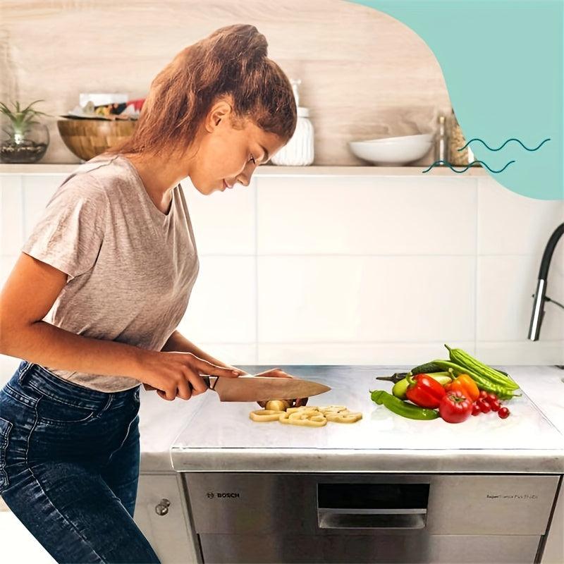 Acrylic Cutting Boards For Kitchen Counter Anti Slip Transparent Cutting Board
