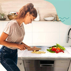Acrylic Cutting Boards For Kitchen Counter Anti Slip Transparent Cutting Board