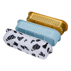 50pcs Foil Baking Cups Disposable Aluminum Pans for Cakes, Puddings, Tarts