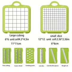 13pcs Vegetable Chopper Fruit Slicer Manual Grater Onion Mincer Potato