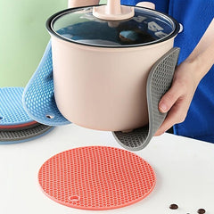 Silicone Honeycomb Meal Placemat Heat Insulation Pad