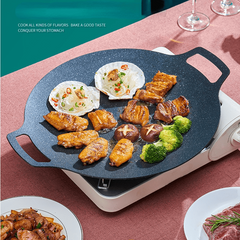Iron Plate and Electromagnetic Oven for Outdoor Barbecue and Camping