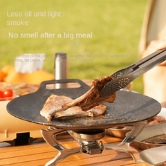Iron Plate and Electromagnetic Oven for Outdoor Barbecue and Camping