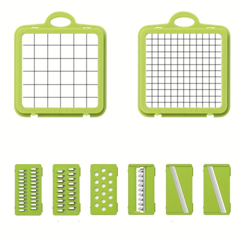 14pcs Veggie Chopper Set Slice Grate Mince Fruits & Veggies