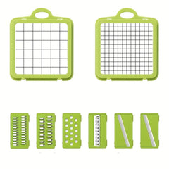 14pcs Veggie Chopper Set Slice Grate Mince Fruits & Veggies