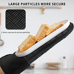 7-Pack Extra Long Oven Mitts and Pot Holders Set Heat Resistant Silicone Gloves