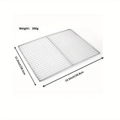 Non Stick BBQ Mesh Mat Reusable Grilling Mats for Family Cookouts