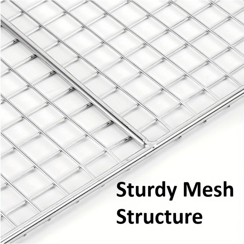 Non Stick BBQ Mesh Mat Reusable Grilling Mats for Family Cookouts