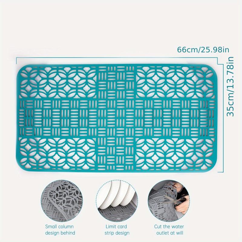 Silicone Sink Protector Mat Cuttable Sink Mat
