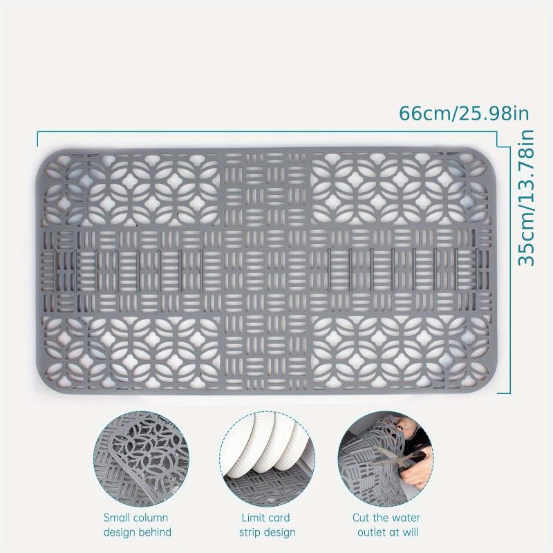 Silicone Sink Protector Mat Cuttable Sink Mat
