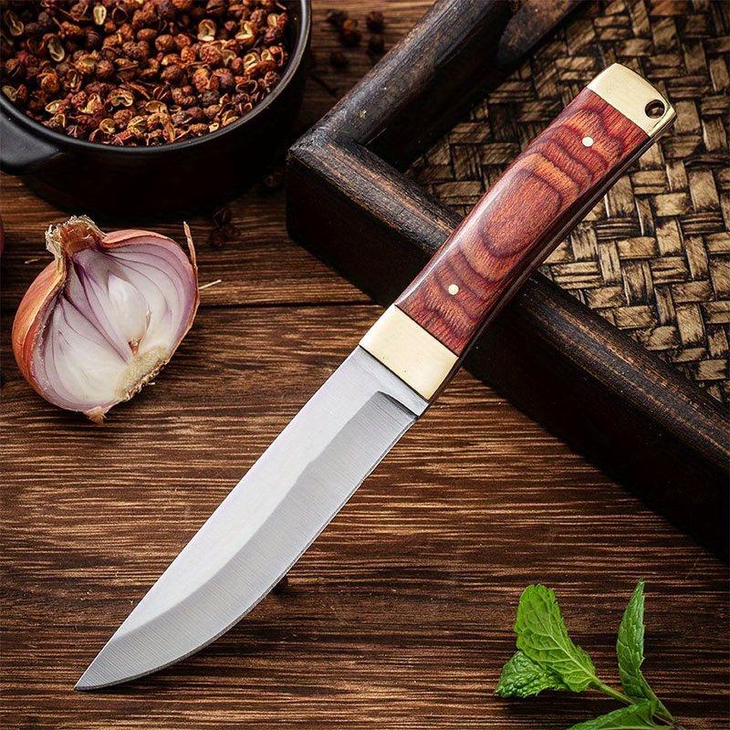 Western Steak with Wooden Handle for Kitchen and Dining
