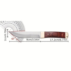 Western Steak with Wooden Handle for Kitchen and Dining