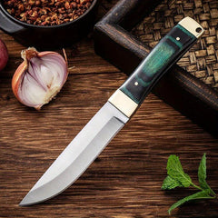 Western Steak with Wooden Handle for Kitchen and Dining