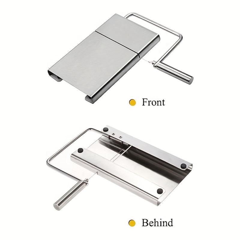 Adjustable Stainless Steel Wire Cheese Slicer - Heavy Duty Cutter