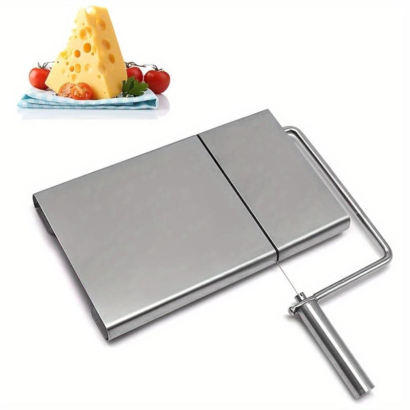 Adjustable Stainless Steel Wire Cheese Slicer - Heavy Duty Cutter