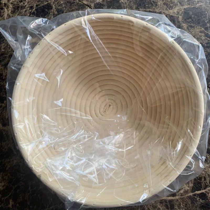 Bread Proofing Basket Set - Oval 24.89cm & Round 21.59cm Rattan Baskets