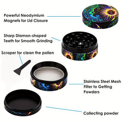 Creative Cartoon Spice Grinder Metal Crusher Multifunctional Kitchen Gadget
