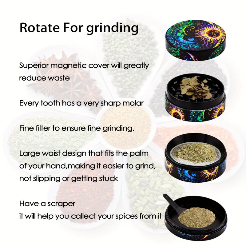 Creative Cartoon Spice Grinder Metal Crusher Multifunctional Kitchen Gadget