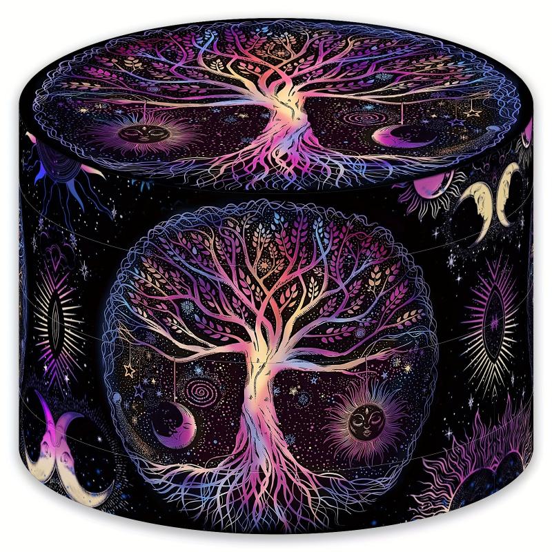 Cartoon Tree Spice Grinder 4 Layers Metal Kitchen Spice Crusher