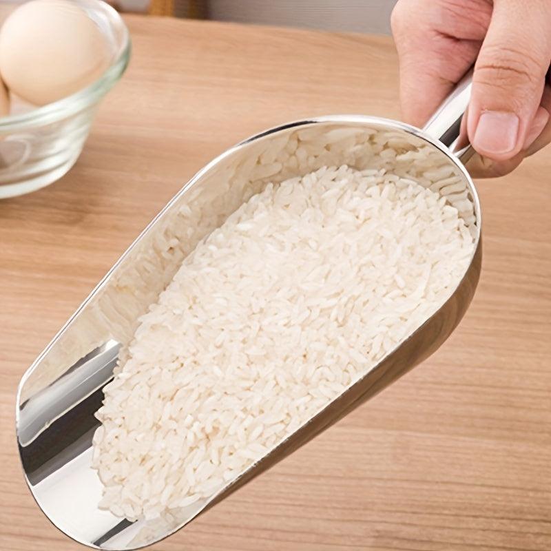 Stainless Steel Ice Scoop for Ice Maker Bar Party Wedding Pet Dog Food