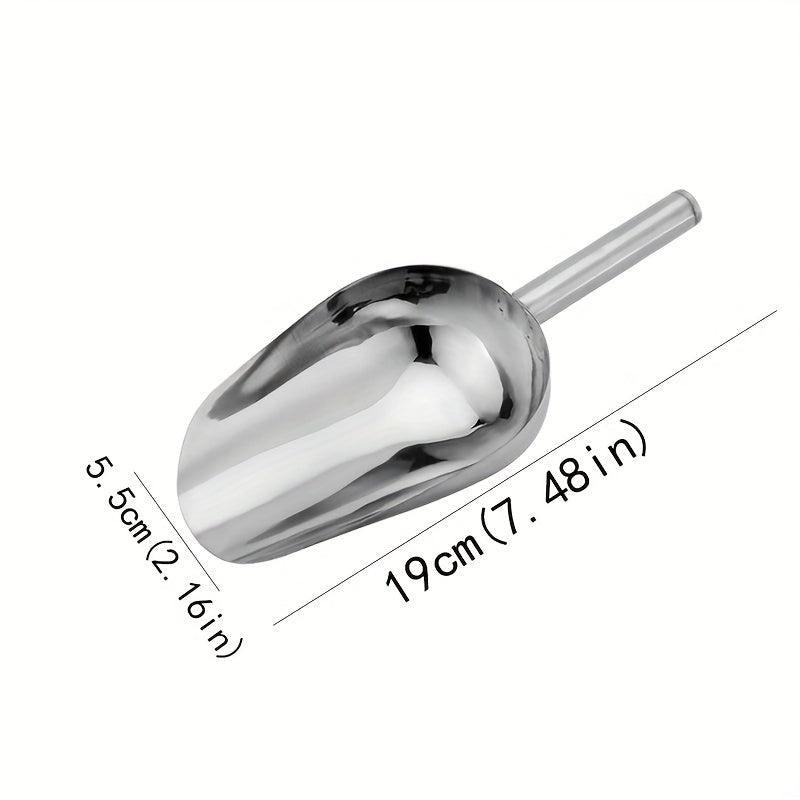 Stainless Steel Ice Scoop for Ice Maker Bar Party Wedding Pet Dog Food