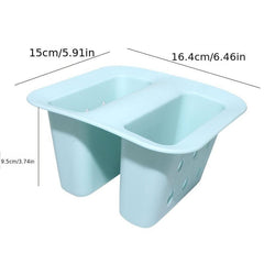 Kitchen Sink Rack Soap Sponge Drainer Rack Holder Basket Storage